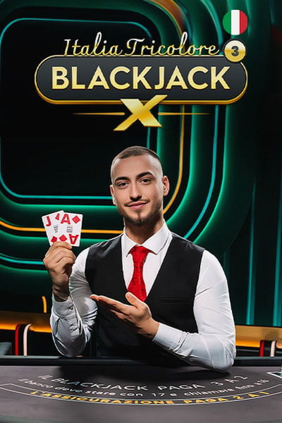 Blackjack Italia Tricolore 3 -kolikkopeli casinossa Betwest