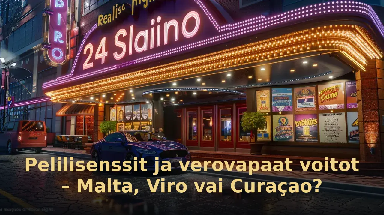Pelilisenssit ja verovapaat voitot – Malta, Viro vai Curaçao?