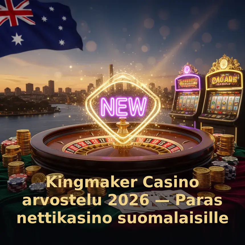 Kingmaker Casino arvostelu 2026 — Paras nettikasino suomalaisille